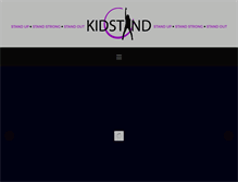 Tablet Screenshot of kidstand.org